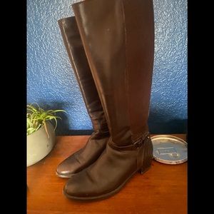 Aquaitalia brown shaft boots